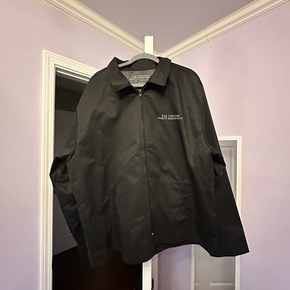Taylor Swift The Tortured Poets Department Black Jacket